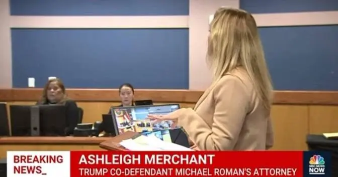 Trump Co-Defendant Michael Roman’s Attorney, Ashleigh Merchant, Subpoenaed in GA Senate Investigation