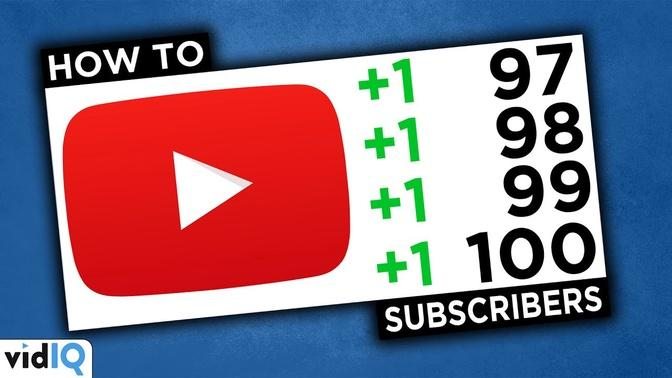 How to Get Your First 100 Subscribers on YouTube in 2022
