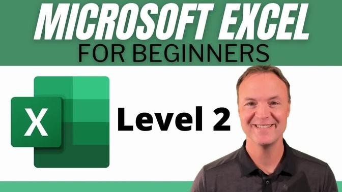 Microsoft Excel Tutorial - Beginners Level 2 