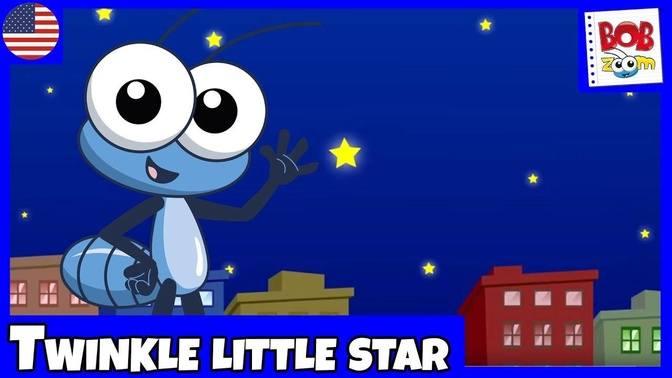 Twinkle Twinkle Little Star - Bob Zoom | Nursery Rhymes & Kids Songs Original English
