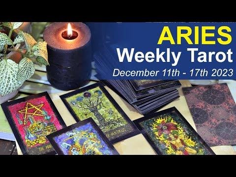 ARIES WEEKLY TAROT READING "SUCCESS COMES IN ON THE HEELS OF DISAPPOINTMENT" December 11th-17th 2023