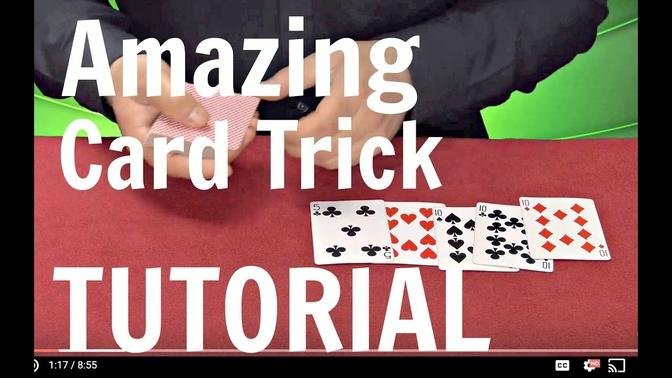 Amazing Card Trick Tutorial - Card Tricks Revealed