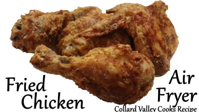 How to Make Southern Fried Chicken in the Air Fryer, Collard Valley Cooks