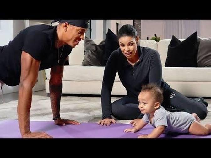 Jordin Sparks' Family Workout | Heart of the Batter | Videos | Heart of ...