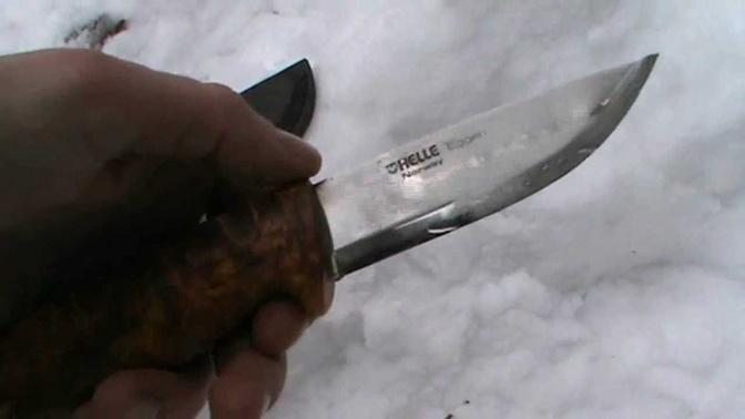 The Helle Eggen - Review and Test of a great Bushcraft knife