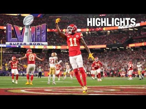 NFL Chiefs vs 49ers Super Bowl 58 Highlights