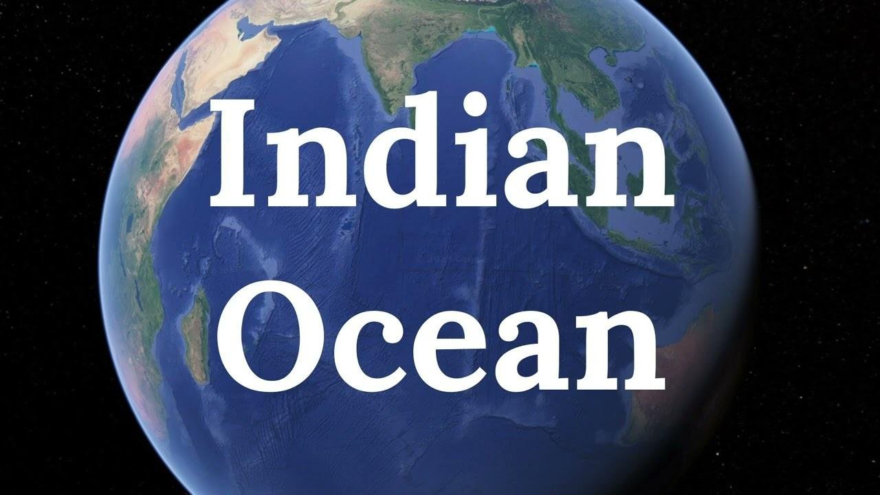GEOGRAPHY OF INDIAN OCEAN in 1 minute 🗺️