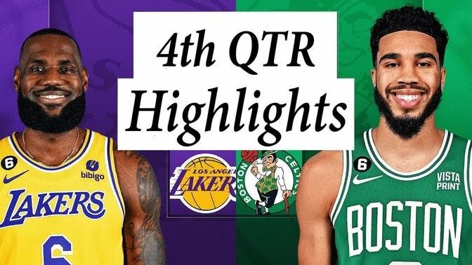 Los Angeles Lakers vs. Boston Celtics Full Highlights 4th QTR | Jan 28 | 2022-2023 NBA Season