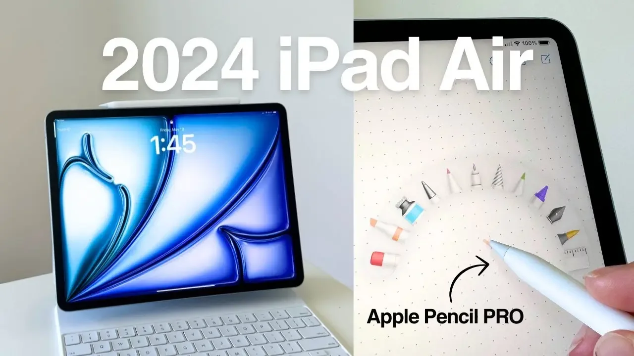 NEW iPad Air 2024 Unboxing & Review