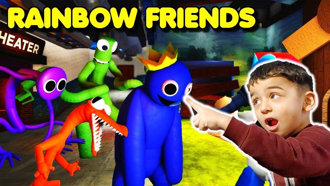 Rainbow Friends In Real Life - Rainbow Friends Figure Toys Series 1 ...