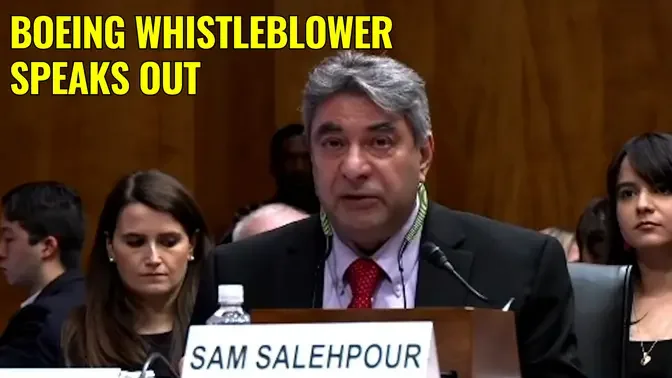 Boeing Engineer Turned Whistleblower Testifies in Congress