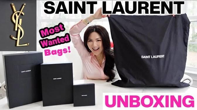 SAINT LAURENT UNBOXING | FINALLY GOT THIS SOLD OUT BAG & THE BEST G COLOR BAG- SO IN LOVE | CHARIS