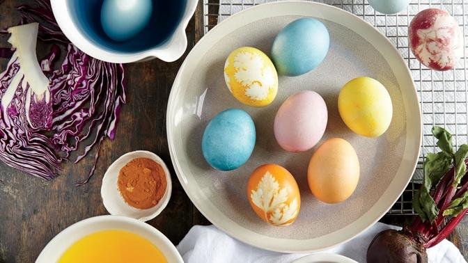 Naturally Dyed Easter Eggs _ Wow! _ Cooking Light.
