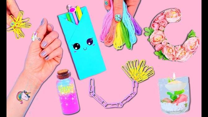 7 DIY EASY THINGS TO DO WHEN YOU'RE BORED - Room Decor, School Supplies, Fidget Toys & more!