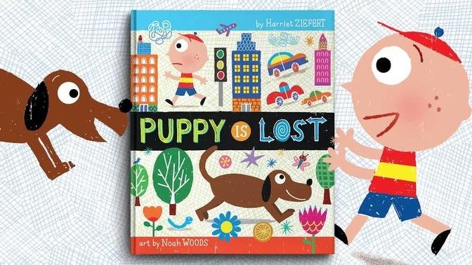 Puppy is Lost - Animated book for kids