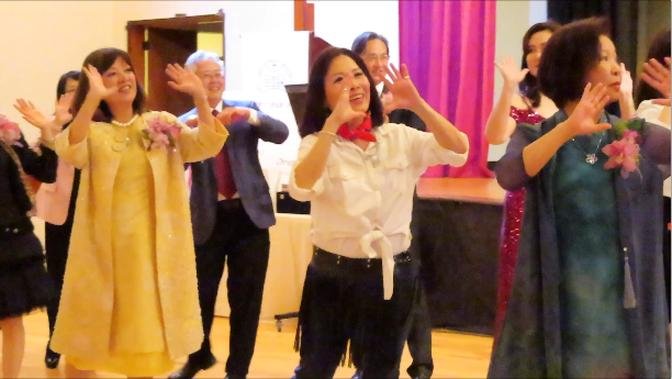 世華美南分會38週年 - 集體舞蹈