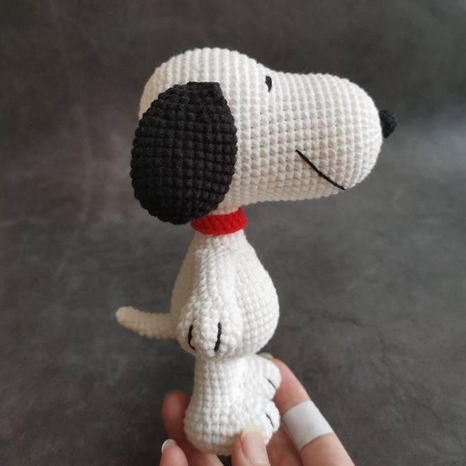 Snoopy knitting step by step | Part 1 | Crocheting | Videos | Crochet ...