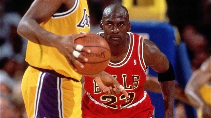 Michael Jordan - 1991 NBA Finals vs Lakers Full Series Highlights