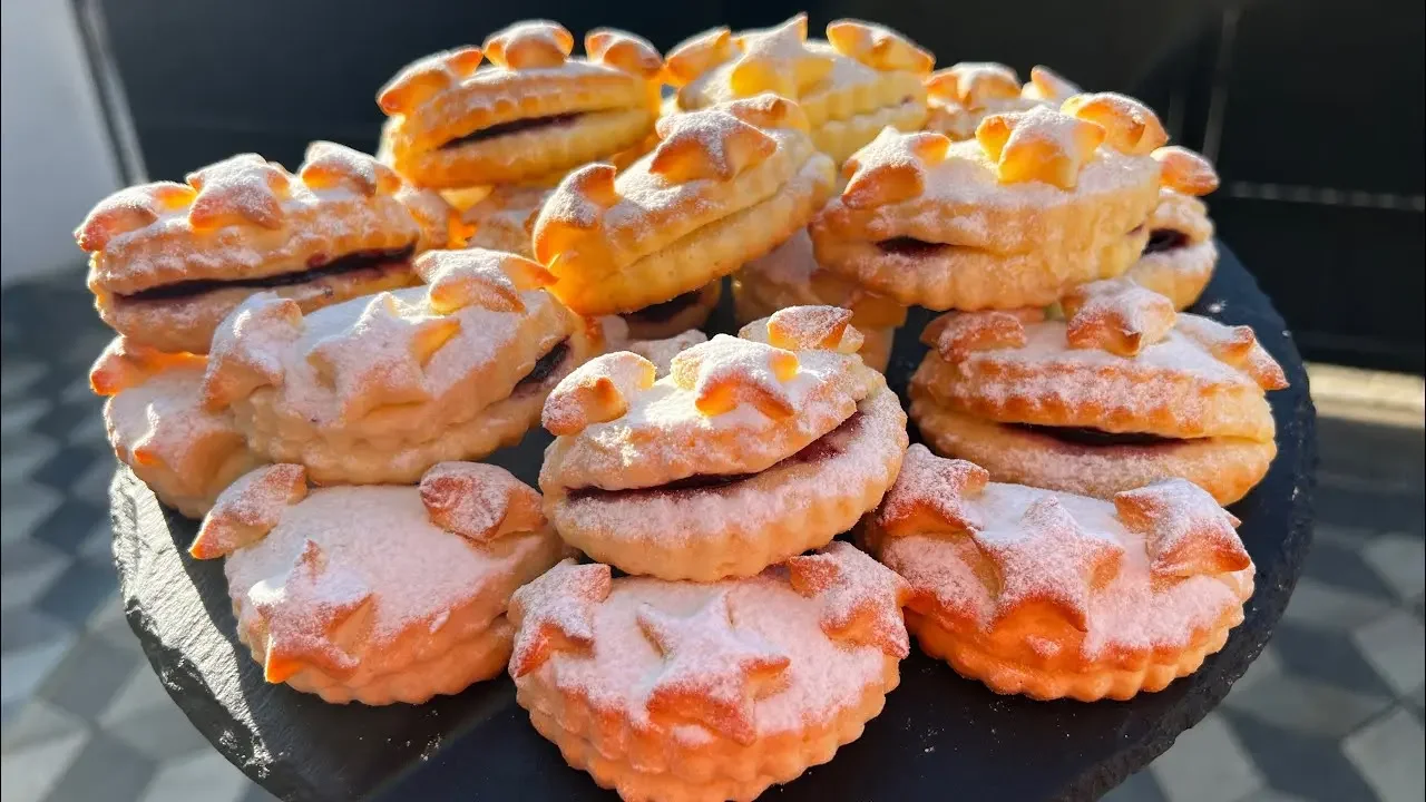 🤩Ricetta in 5 minuti 🎄 Biscotti di Natale , la nonna ha mostrato questi biscotti fantastici
