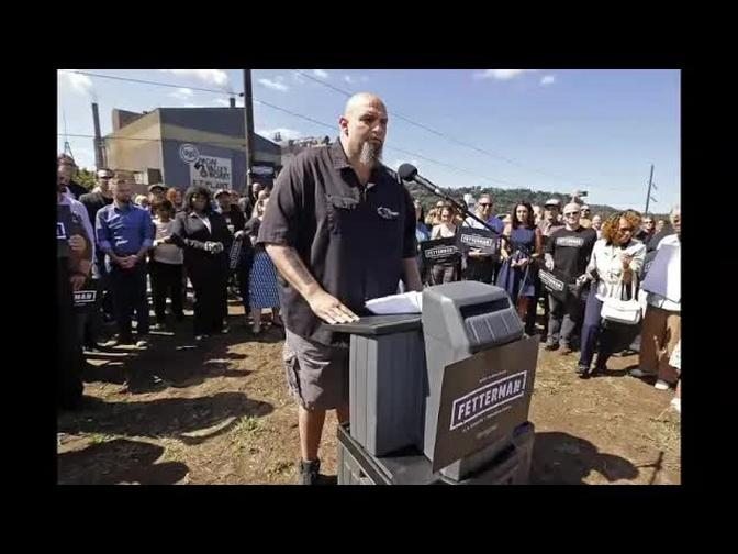 2016: Fetterman Says He’s “Proud To Endorse Bernie Sanders,” Sanders Is “Where The Party Should Be”