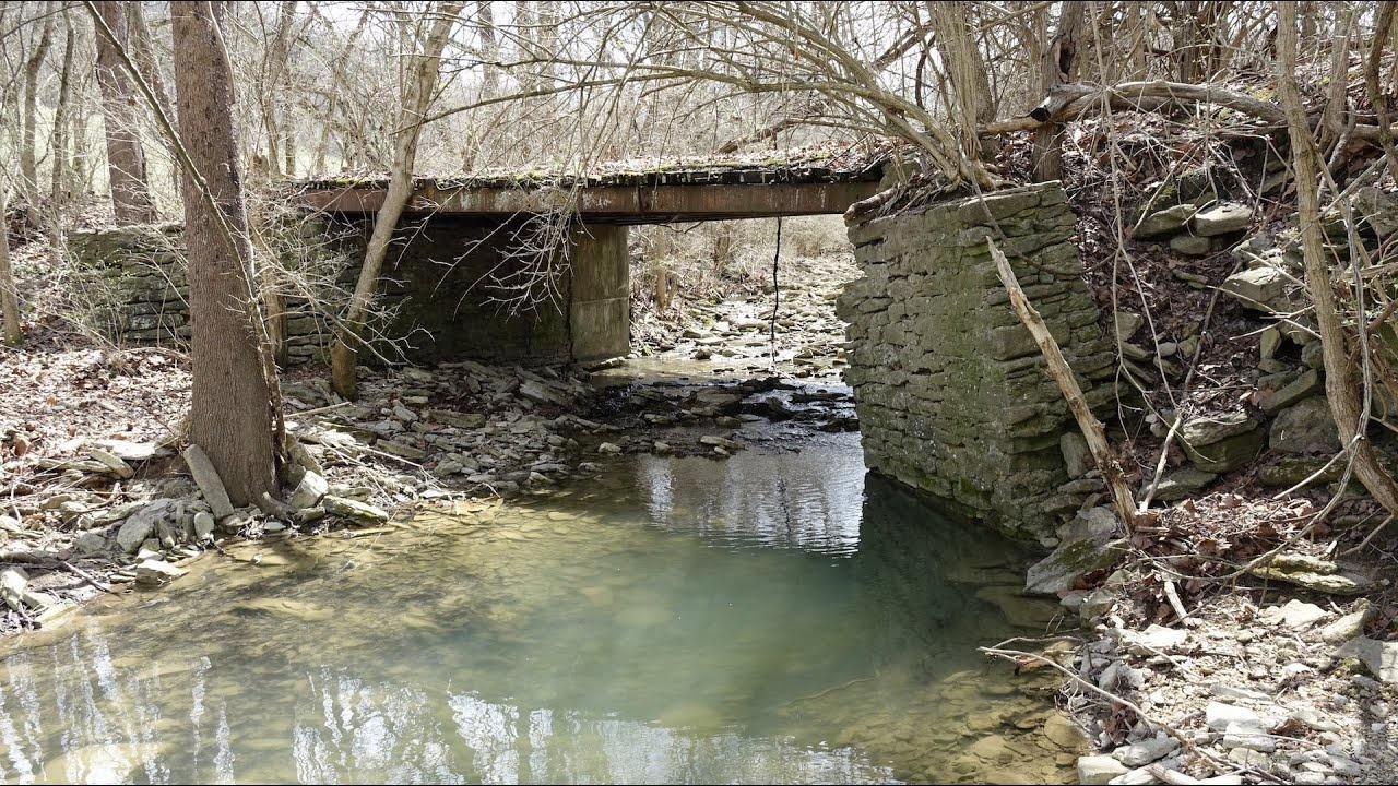 The  Abandoned  Hartford  Pike  Bridge  #1,  French,  Indiana