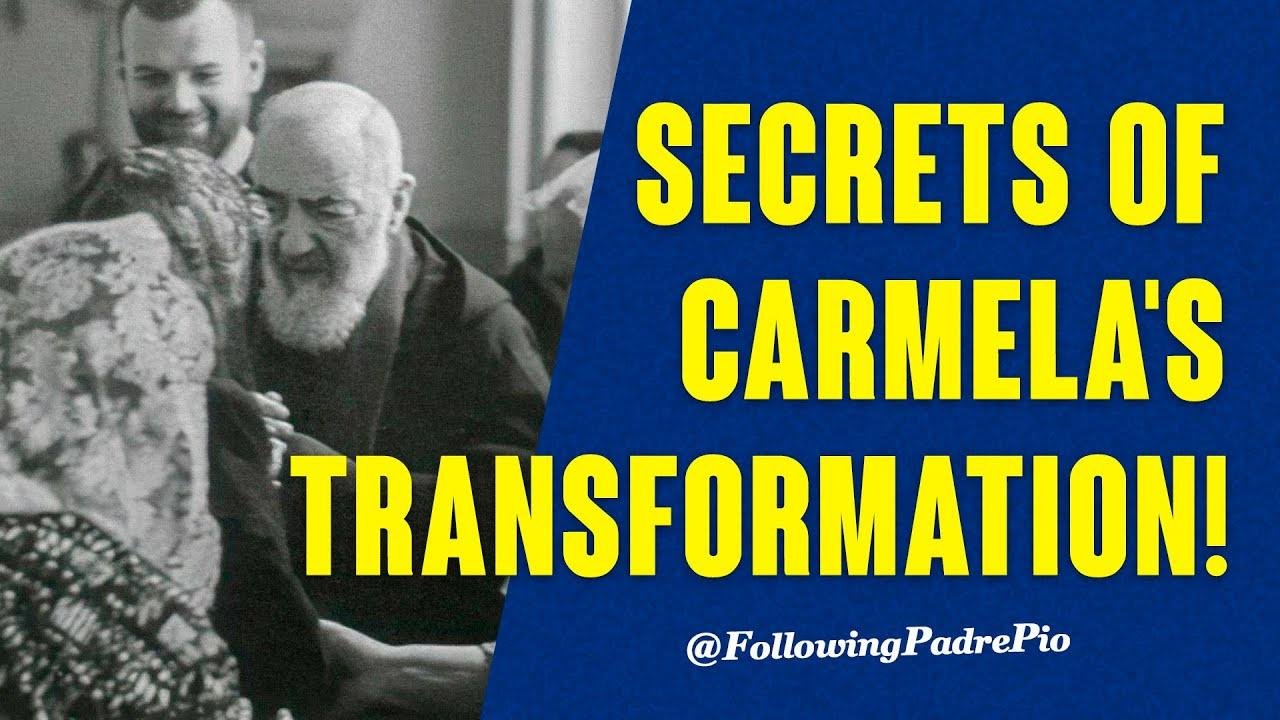 Secrets of Carmela's Transformation! -- How Padre Pio's Words Transformed a Widow's Life