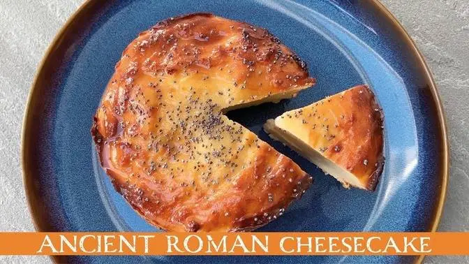 How to Make Ancient Roman Cheesecake | Savillum | Videos | Ancient ...