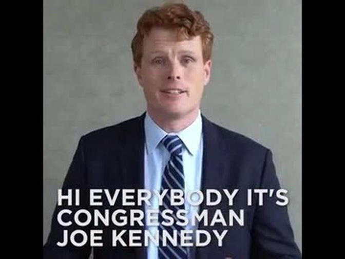 Rep Joe P. Kennedy III Endorsement