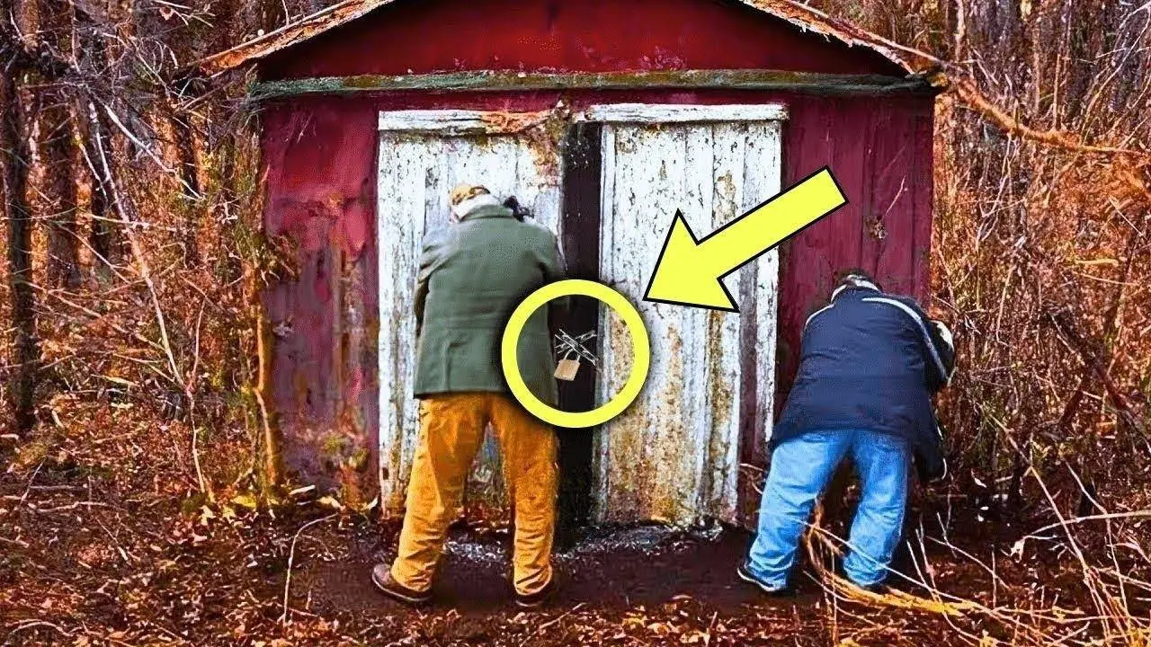 Brothers Uncover Abandoned Shed, But What They Found Inside Made Them Running for Their Lives