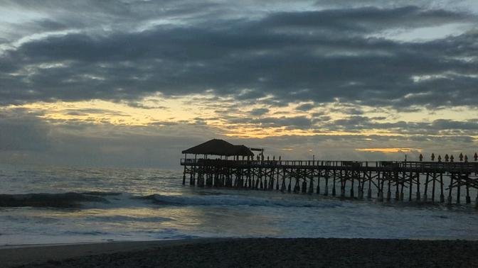 Dawn at Cocoa Beach  #Florida #beach #Atlantic