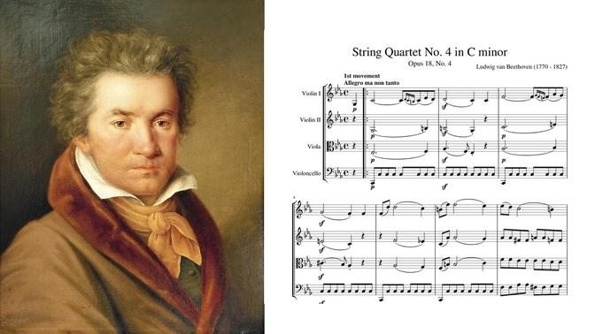 Beethoven: String Quartet No. 4 in C Minor, Op. 18: III. Menuetto: Allegretto