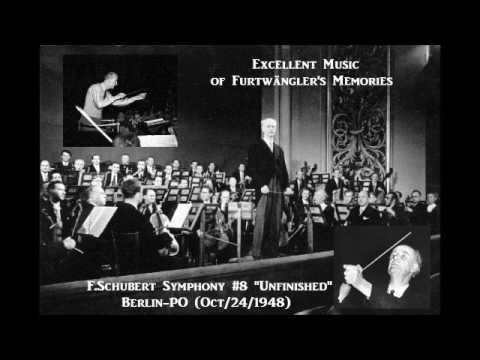 F.Schubert Symphony#8 "Unfinished" [ W.Furtwängler Berlin-PO ] (Oct/24/1948)