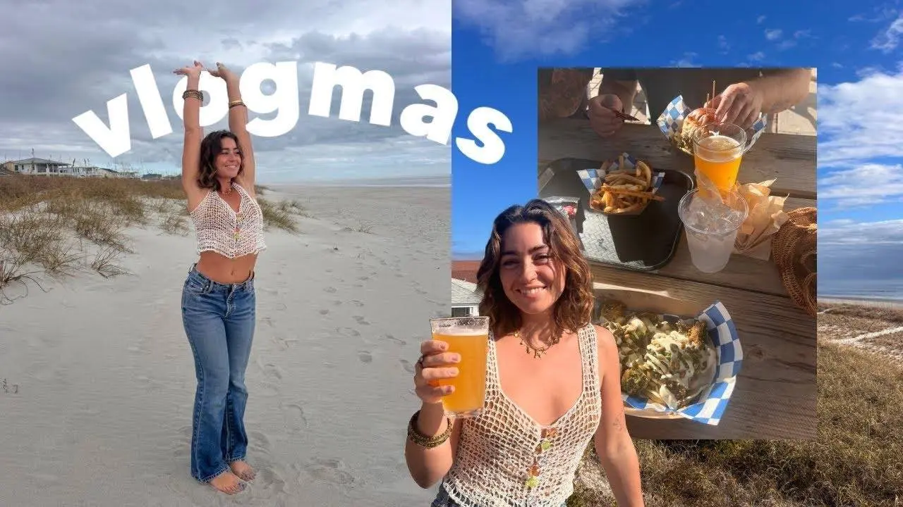 shark tooth hunting, yummy tacos, alo haul | vlogmas day 10