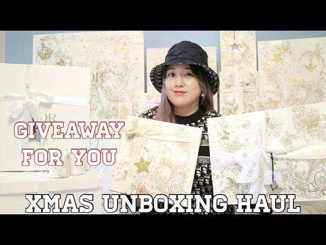 8 Dior Unboxings - What I Got For Christmas & International Giveaway
