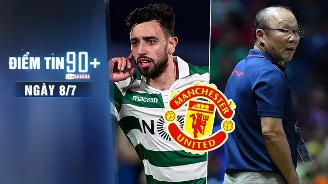 Điểm tin 90+ ngày 8/7 | HLV Park lên tiếng về tương lai, hé lộ tân binh thứ 3 của Man Utd