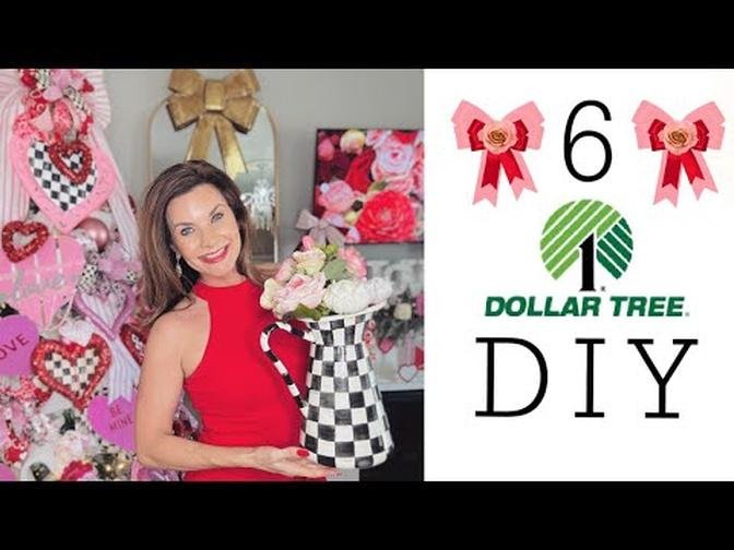 🌿6 DIY DOLLAR TREE SPRING COTTAGE DECOR SHABBY CHIC CRAFTS + ROSES 🌿 Olivia's Romantic Home DIY