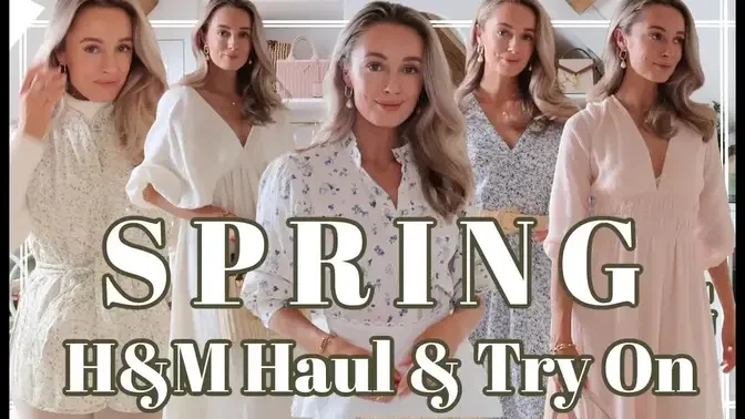 MY BEST EVER H&M HAUL // SPRING OUTFIT TRY ON // Fashion Mumblr Spring Edit