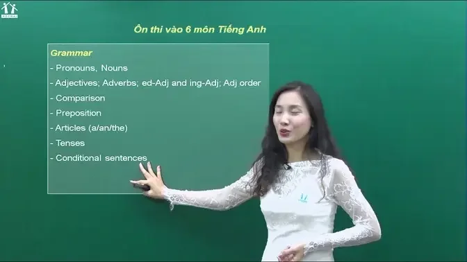 HƯỚNG DẪN NẮM VỮNG KIẾN THỨC TRỌNG TÂM ÔN THI VÀO LỚP 6 MÔN TIẾNG ANH _ CÔ LÊ THU HÀ - HOCMAI