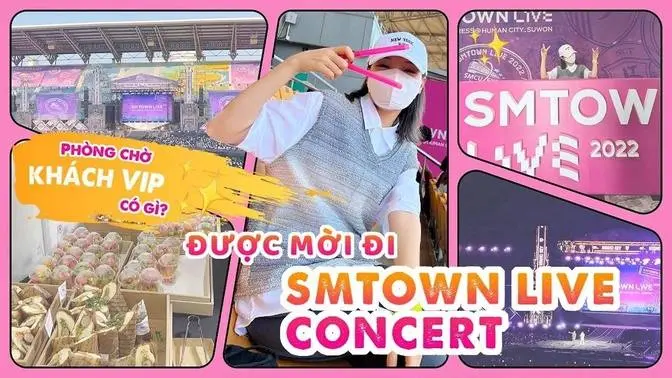 Thực hiện ước mơ đi concert Kpop khi được mời là khách VIP của SMTOWN 😍 Chuẩn bị quà về Việt Nam ❤️