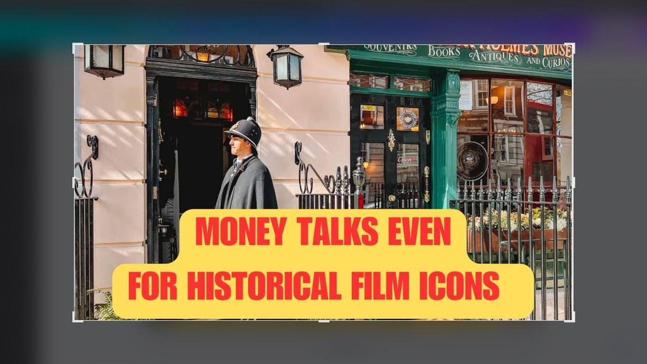 MONEY TALKS EVEN FOR THIS HISTORICAL ICON … #bakerstreet #history #books