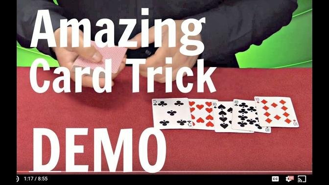 Amazing Card Trick - Card Magic Tricks Revealed