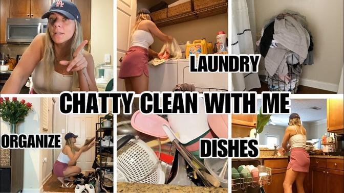 CLEAN WITH ME _ CHATTY _ SINGLE MOM.