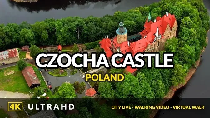 4K Walking Tour Of Czocha Castle Poland Visiting Amazing Polish Castles