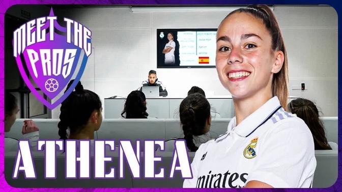 You're at the best club in the world!' | Athenea, Real Madrid
