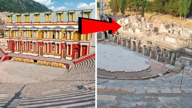 What would Ancient Ephesus have looked like? (city that once housed an ancient wonder of the world)