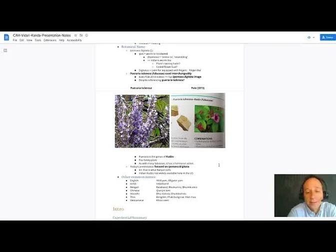 Vidari (Ipomoea digitata) - Botanical Introduction