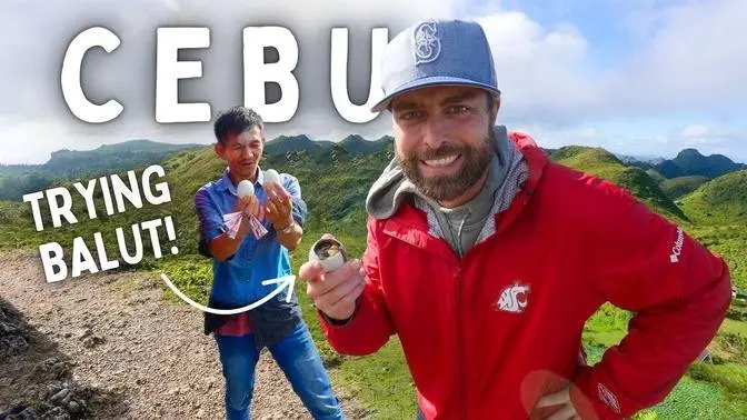 INCREDIBLE Moalboal, Cebu- You MUST DO THIS in the PHILIPPINES  🇵🇭 (balut, canyoneering & MORE)