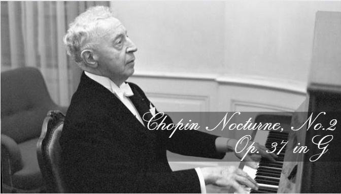 Arthur Rubinstein - Chopin Nocturne Op. 37, No. 2 in G
