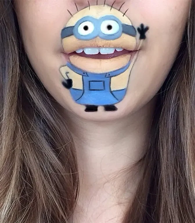 Makeup cartoons