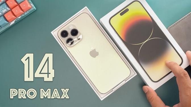 iPhone 14 PRO MAX Unboxing & Review!